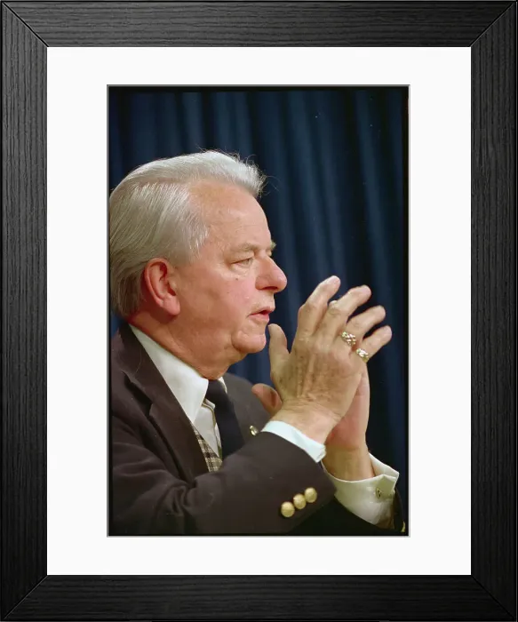 Framed Print : Portrait of Robert Byrd Framed Print : Portrait of Robert Byrd