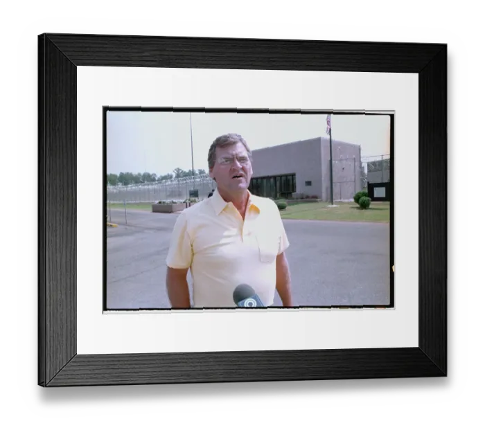 Framed Print : Portrait of Denny McLain Framed Print : Portrait of Denny McLain