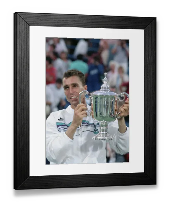 Framed Print : Ivan Lendl Winning Third U.S. Open Framed Print : Ivan Lendl Winning Third U.S. Open