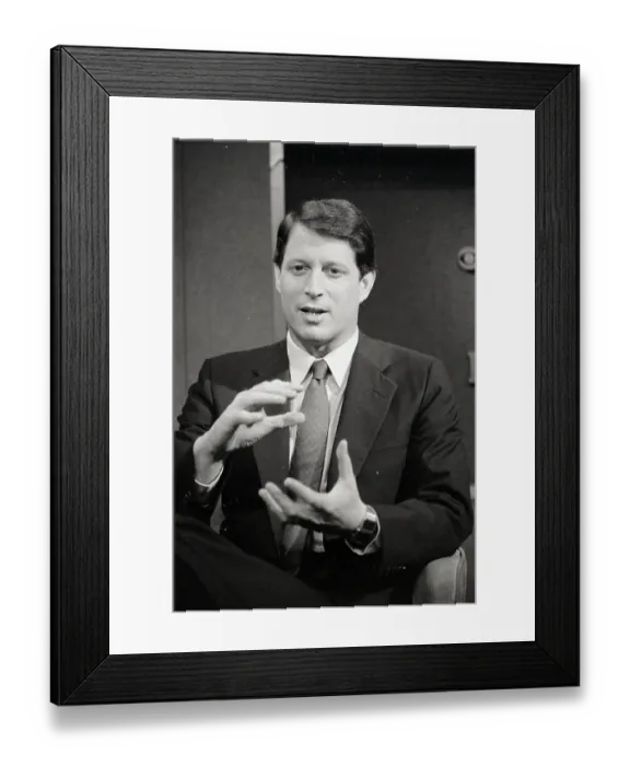 Framed Print : Senator Albert Gore Framed Print : Senator Albert Gore