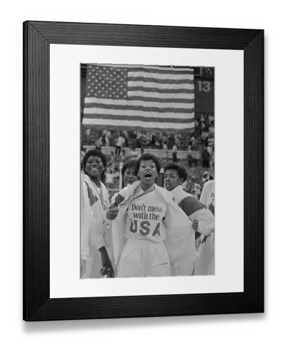 Framed Print : Cynthia Cooper Opening Jacket to Display Her Gold Medal and Shirt Framed Print : Cynthia Cooper Opening Jacket to Display Her Gold Medal and Shirt