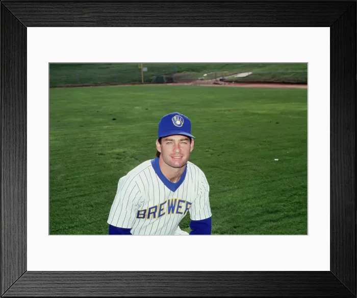 Framed Print : Portrait of Paul Molitor Framed Print : Portrait of Paul Molitor