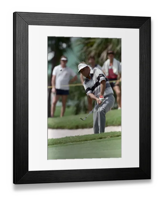 Framed Print : Ray Floyd Playing Golf Framed Print : Ray Floyd Playing Golf