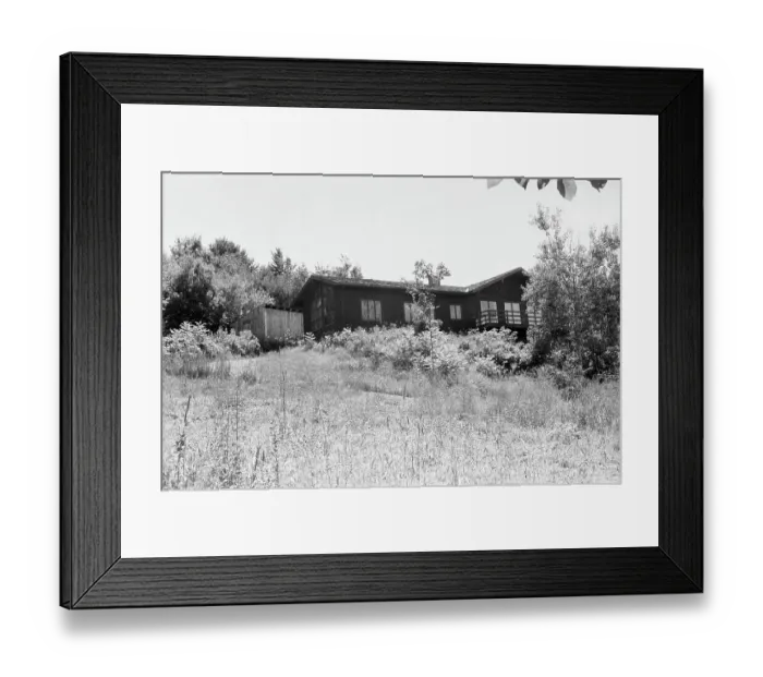 Framed Print : Home of J.D. Salinger Framed Print : Home of J.D. Salinger