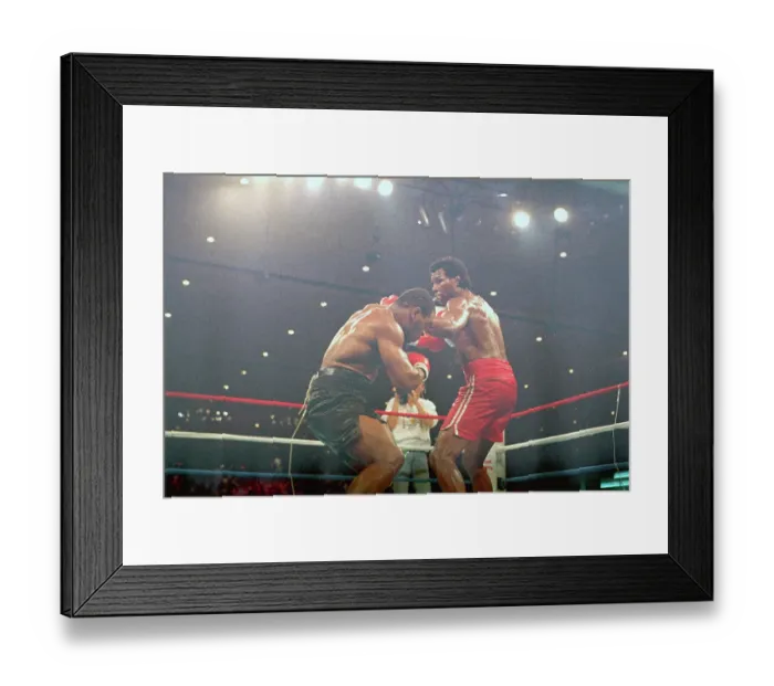 Framed Print : Mike Tyson and Tony Tucker Boxing Framed Print : Mike Tyson and Tony Tucker Boxing