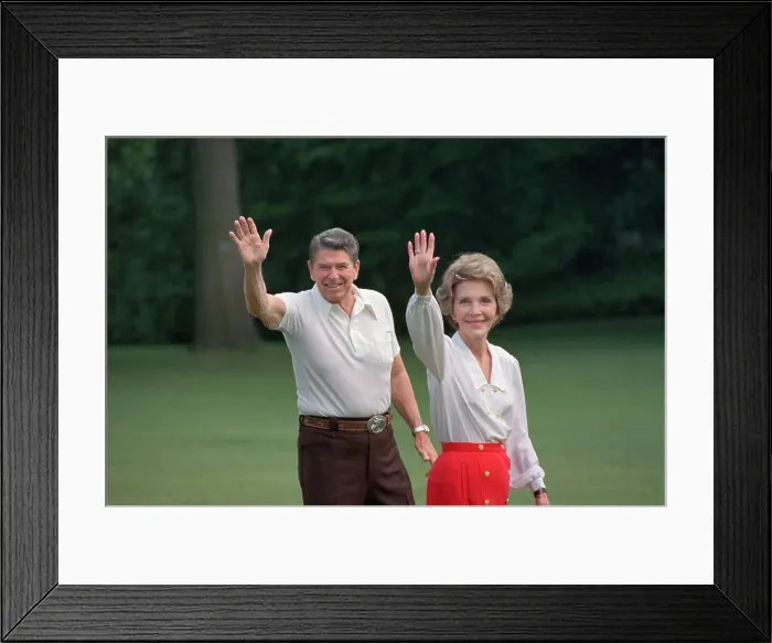 Framed Print : Ronald and Nancy Reagan Framed Print : Ronald and Nancy Reagan