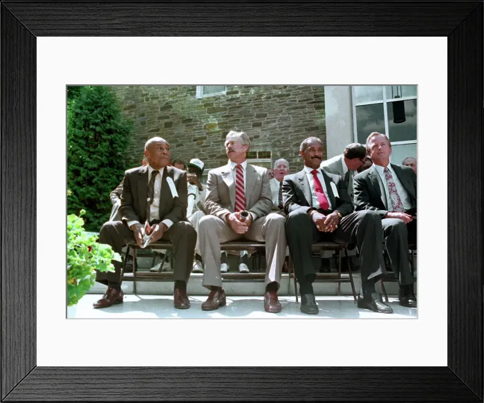 Framed Print : Baseball Players Introduced to Fans Framed Print : Baseball Players Introduced to Fans