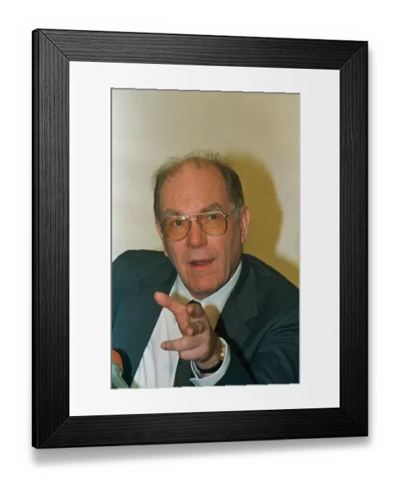 Framed Print : Portrait of Lyndon LaRouche Framed Print : Portrait of Lyndon LaRouche