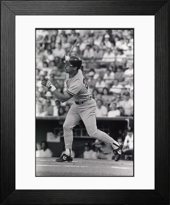 Framed Print : Don Mattingly Finishing Swing Framed Print : Don Mattingly Finishing Swing