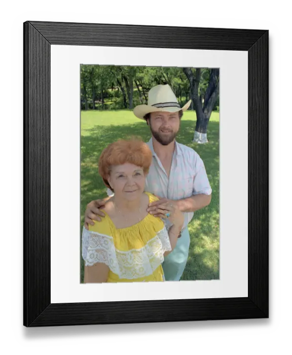 Framed Print : Son Embracing Mother Framed Print : Son Embracing Mother