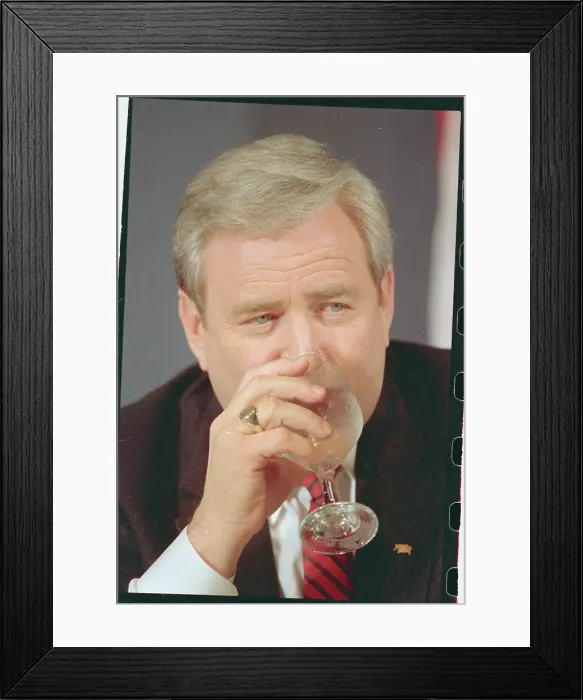 Framed Print : Portrait of Jerry Falwell Framed Print : Portrait of Jerry Falwell