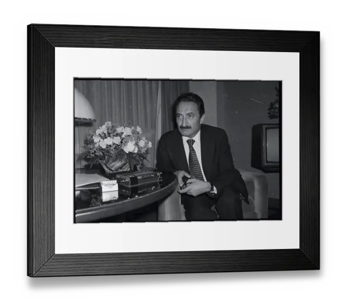 Framed Print : Turkish Prime Minister Bulent Ecevit Framed Print : Turkish Prime Minister Bulent Ecevit