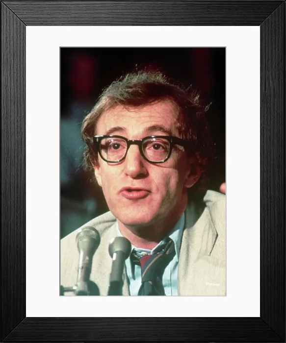 Framed Print : Woody Allen Testifying Before the Senate Framed Print : Woody Allen Testifying Before the Senate