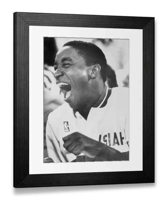Framed Print : Isaiah Thomas Jubilantly Celebrating Game Play Framed Print : Isaiah Thomas Jubilantly Celebrating Game Play