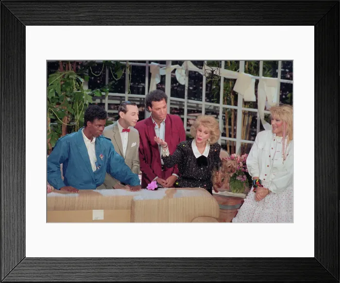 Framed Print : Joan Rivers and Guests on Her Last Late Show Episode Framed Print : Joan Rivers and Guests on Her Last Late Show Episode
