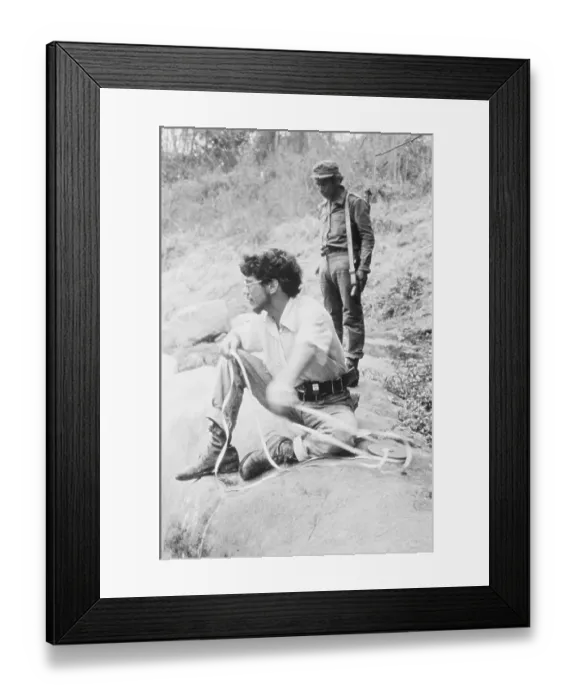 Framed Print : Benjamin Linder Working on Hydroelectric Project Framed Print : Benjamin Linder Working on Hydroelectric Project