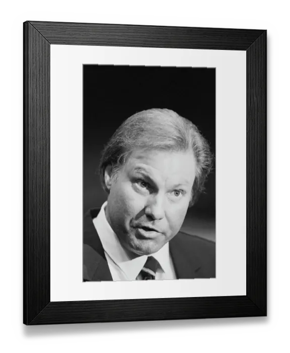 Framed Print : Portrait of Jimmy Swaggart Framed Print : Portrait of Jimmy Swaggart