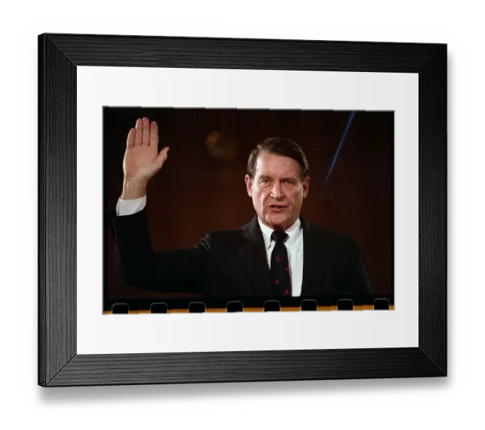 Framed Print : William Webster Taking CIA Director Oath Framed Print : William Webster Taking CIA Director Oath