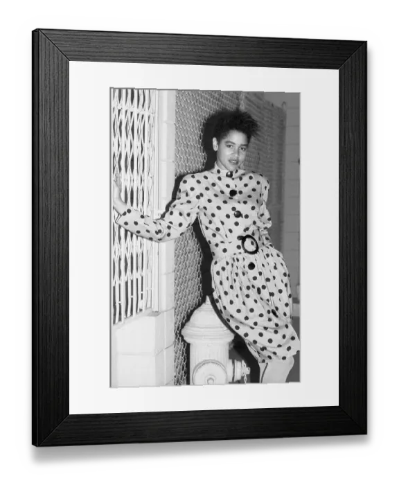Framed Print : Willi Smith Dress Framed Print : Willi Smith Dress