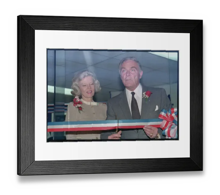 Framed Print : Alexander Haig and Wife Opening Campaign Headquarters Framed Print : Alexander Haig and Wife Opening Campaign Headquarters
