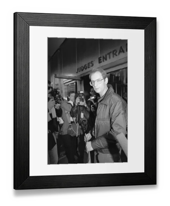 Framed Print : Bernhard Goetz Arriving at Trail Framed Print : Bernhard Goetz Arriving at Trail