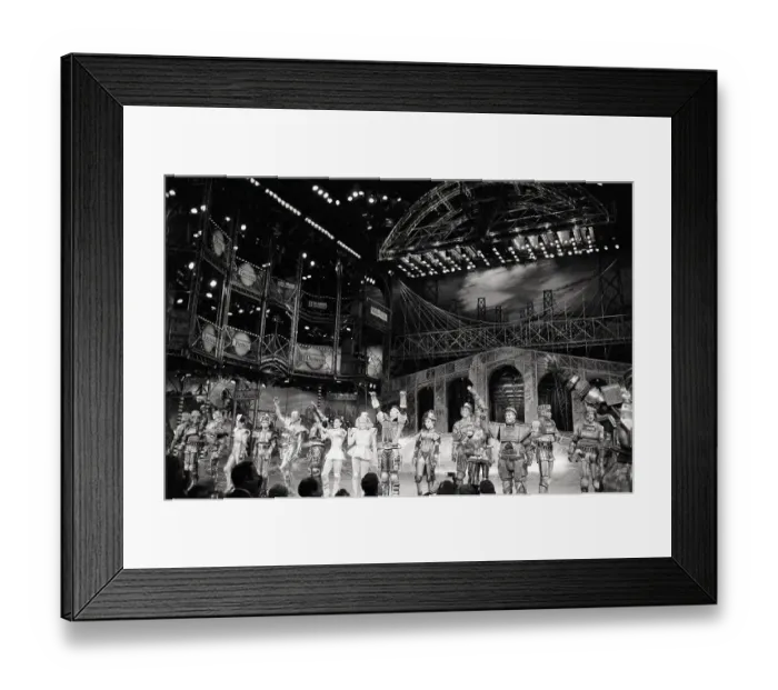 Framed Print : Curtain Call for Starlight Express Framed Print : Curtain Call for Starlight Express