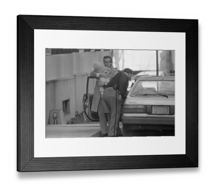 Framed Print : William Stern and His Child Baby M Framed Print : William Stern and His Child Baby M