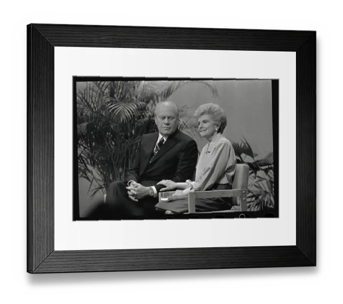Framed Print : Portrait of Mr. and Mrs. Gerald Ford Framed Print : Portrait of Mr. and Mrs. Gerald Ford