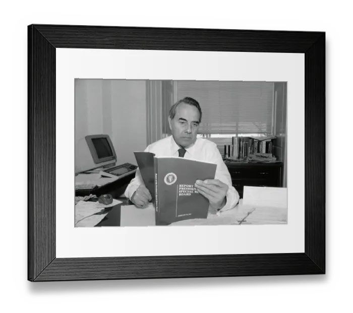 Framed Print : Bob Dole Reading Report Framed Print : Bob Dole Reading Report