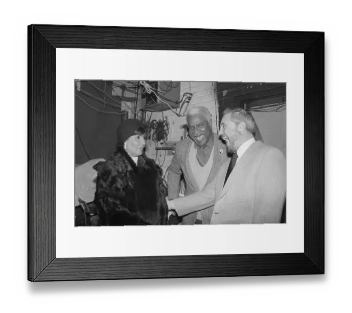 Framed Print : Horne Visiting Friends Backstage Framed Print : Horne Visiting Friends Backstage