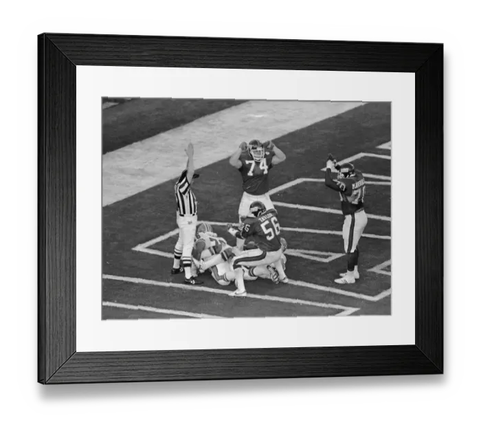 Framed Print : Lawrence Taylor and Teammate Jumping for Joy After Stopping John Elway Framed Print : Lawrence Taylor and Teammate Jumping for Joy After Stopping John Elway
