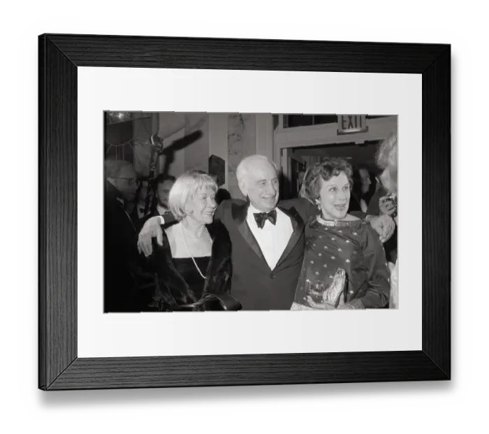 Framed Print : Elia Kazan With Jo Van Fleet and Kim Hunter Framed Print : Elia Kazan With Jo Van Fleet and Kim Hunter