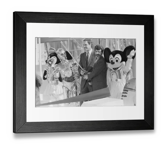 Framed Print : Ribbon Cutting Ceremony at Disneyland Framed Print : Ribbon Cutting Ceremony at Disneyland