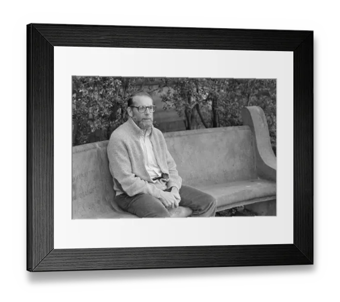 Framed Print : Author John McPhee Framed Print : Author John McPhee