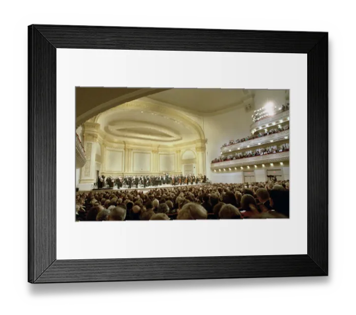 Framed Print : New York Philharmonic at Carnegie Hall Framed Print : New York Philharmonic at Carnegie Hall