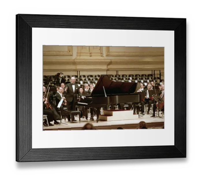 Framed Print : Vladimir Horowitz Acknowledging Applause Framed Print : Vladimir Horowitz Acknowledging Applause