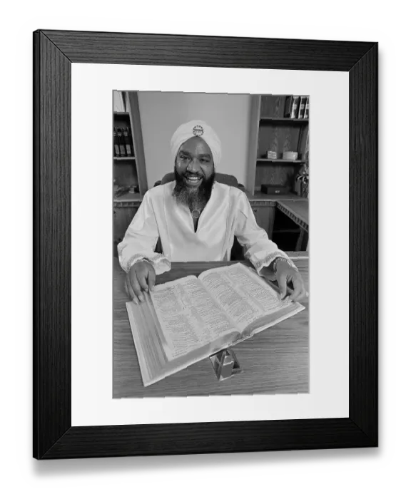 Framed Print : Portrait of Yahweh ben Yahweh Framed Print : Portrait of Yahweh ben Yahweh