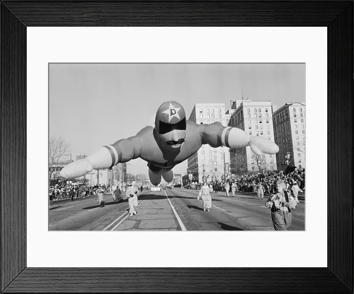 Framed Print : Captain Detroit Balloon in Thanksgiving Day Parade Framed Print : Captain Detroit Balloon in Thanksgiving Day Parade