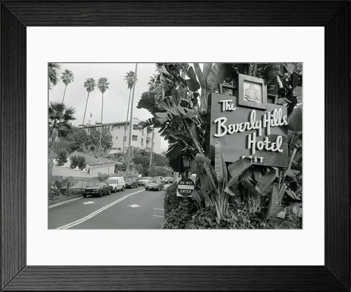 Framed Print : Beverly Hills Hotel Framed Print : Beverly Hills Hotel