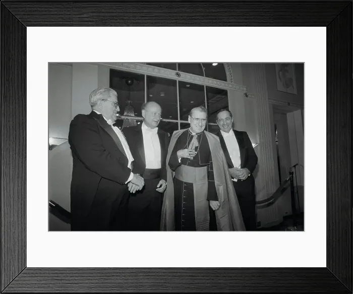 Framed Print : John O'Connor with Ed Kock and Others Framed Print : John O'Connor with Ed Kock and Others