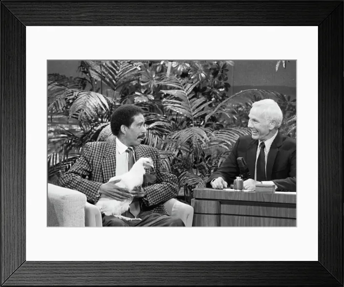 Framed Print : Richard Pryor with Johnny Carson on The Tonight Show Framed Print : Richard Pryor with Johnny Carson on The Tonight Show