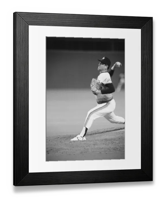 Framed Print : Nolan Ryan Pitching for Houston Astros Framed Print : Nolan Ryan Pitching for Houston Astros