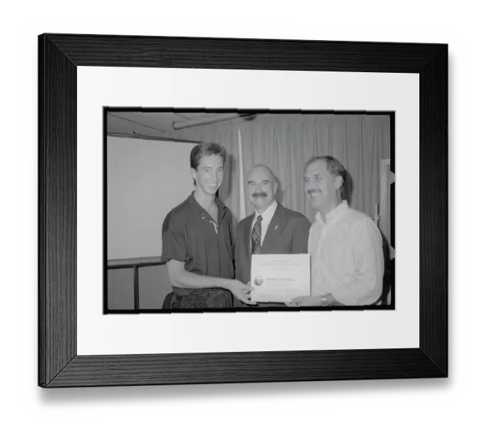 Framed Print : G. Gordon Liddy Presenting Awards Framed Print : G. Gordon Liddy Presenting Awards