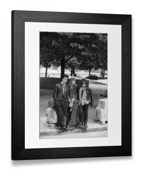 Framed Print : Dylan and Movie Co-Stars Framed Print : Dylan and Movie Co-Stars