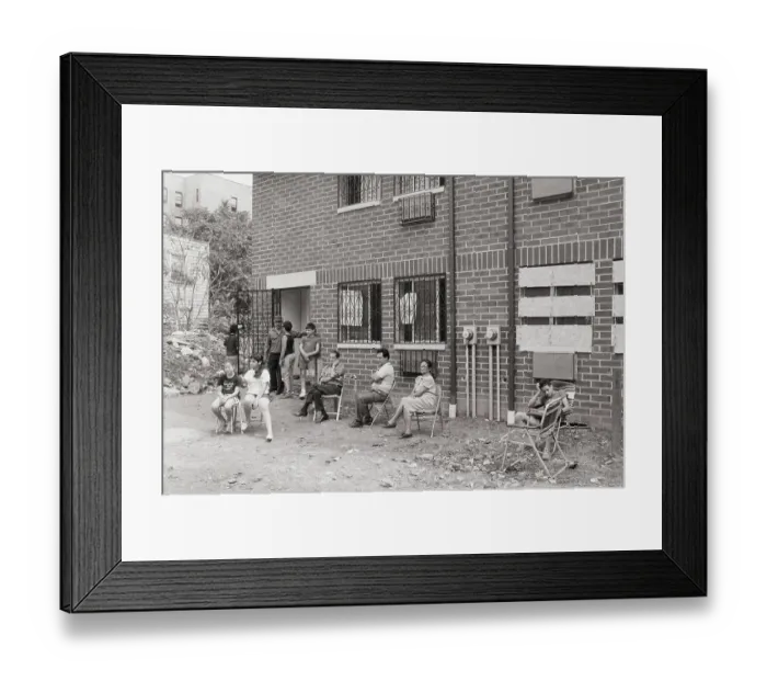 Framed Print : Squatters In Yard Framed Print : Squatters In Yard