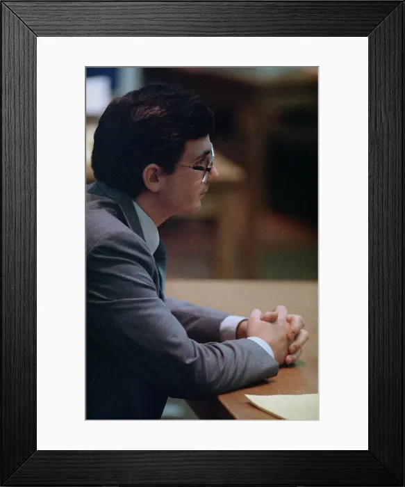 Framed Print : Portrait of Steven Wayne Benson Framed Print : Portrait of Steven Wayne Benson