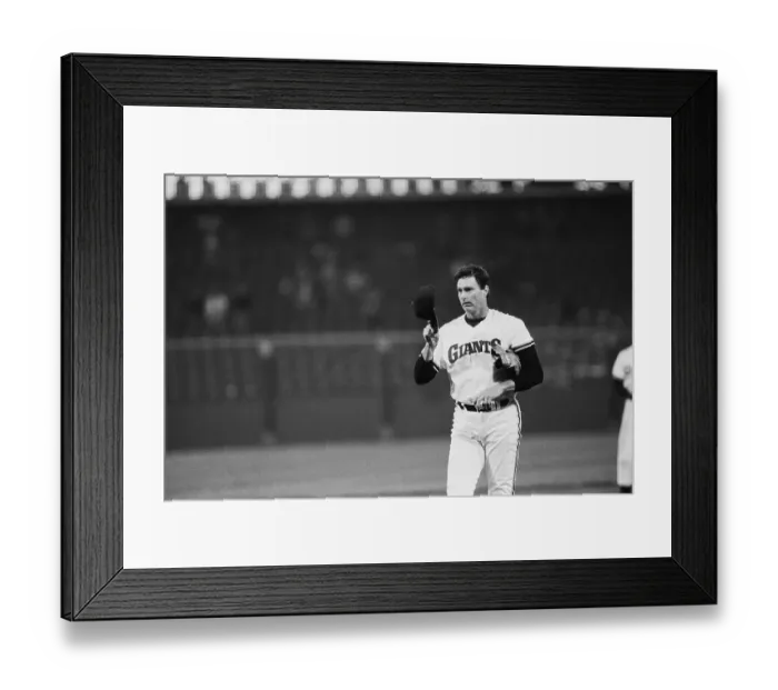 Framed Print : Carlton Tipping Baseball Cap to Fans Framed Print : Carlton Tipping Baseball Cap to Fans