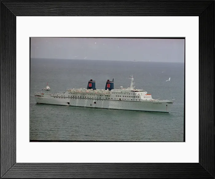 Framed Print : Emerald Seas at Anchor After Explosion Framed Print : Emerald Seas at Anchor After Explosion