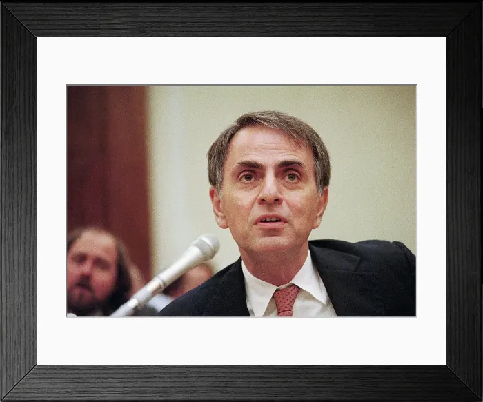 Framed Print : Carl Sagan Testifies At House Hearing Framed Print : Carl Sagan Testifies At House Hearing