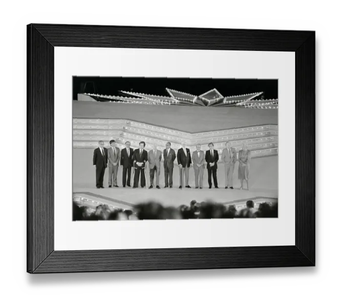 Framed Print : Portrait of Medal of Liberty Winners Framed Print : Portrait of Medal of Liberty Winners